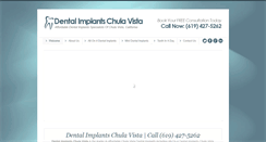 Desktop Screenshot of dentalimplantschulavista.com
